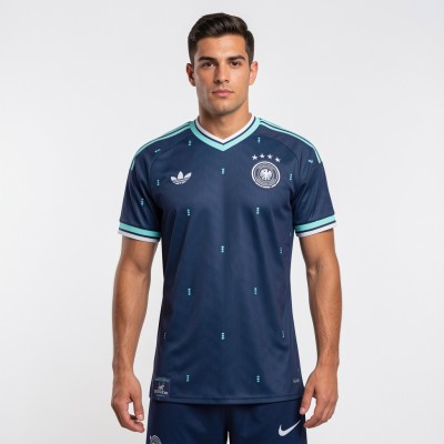 Germany (Dark Navy) Germany Dark Navy Modern Away Football Jersey