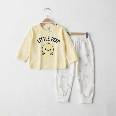 Little Peep Unisex Full Sleeve Cotton Co-ord Set – T-Shirt & Pajama