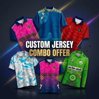 Ultimate 6-Piece Custom Jersey Mega Combo Pack – Full Collection Premium Edition