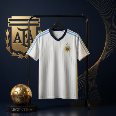 Argentina Home Fan Edition Football Jersey 2026 | আর্জেন্টিনা হোম ফ্যান এডিশন ফুটবল জার্সি