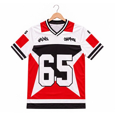 Worldwide Champion Star Jersey - Premium Drop-Shoulder Collection